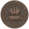 1 чентезимо 1822 года Ломбардия-Венеция