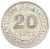20 центов 1943 года Малайя