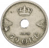 50 эре 1928 года Норвегия