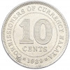 10 центов 1939 года Малайя