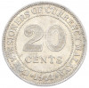 20 центов 1943 года Малайя