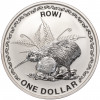 1 доллар 2005 года Новая Зеландия «Рови»