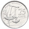 25 центов 2021 года Сейшелы