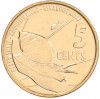 5 центов 2016 года Сейшелы