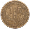 1 франк 1925 года Французское Того