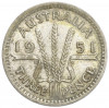 3 пенса 1951 года PL Австралия
