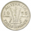 3 пенса 1955 года Австралия