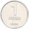 1 песо 1984 года Аргентина