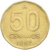 50 сентаво 1987 года Аргентина