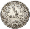 1/2 марки 1912 года F Германия