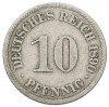 10 пфеннигов 1890 года A Германия