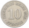 10 пфеннигов 1906 года E Германия