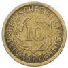 10 рейхспфеннигов 1925 года D Германия