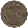 2 рентенпфеннига 1924 года A Германия