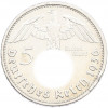 5 рейхсмарок 1936 года D Германия