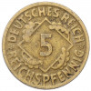 5 рейхспфеннигов 1924 года D Германия