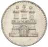 1 шиллинг 1855 года Гамбург