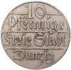 10 пфеннигов 1923 года Данциг