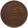 2 пфеннига 1937 года Данциг