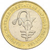 500 франков 2005 года Западно-Африканский валютный союз (Медальное соотношение сторон)