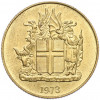 1 крона 1973 года Исландия