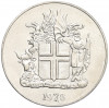 10 крон 1978 года Исландия