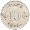 10 эйре 1953 года Исландия