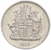5 крон 1973 года Исландия