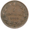 2 чентезимо 1903 года Италия