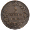 2 чентезимо 1906 года Италия
