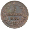 2 чентезимо 1908 года Италия