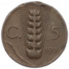5 чентезимо 1929 года Италия