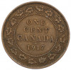 1 цент 1917 года Канада