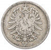 1 марка 1875 года A Германия