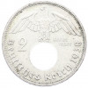2 рейхсмарки 1938 года D Германия