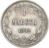 1 марка 1892 года Русская Финляндия