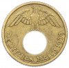 10 рейхспфеннигов 1939 года F Германия