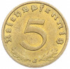 5 рейхспфеннигов 1938 года J Германия