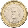 1 евро 2001 года Испания