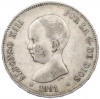 5 песет 1891 года Испания