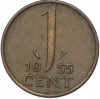 1 цент 1955 года Нидерланды