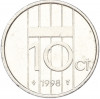 10 центов 1998 года Нидерланды
