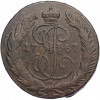 5 копеек 1767 года СМ