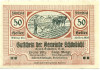 50 геллеров 1920 года Австрия — Цитбальче (Нотгельд)