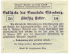 50 геллеров 1920 года Австрия — Коммуна Айденберг (Нотгельд)