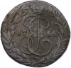 2 копейки 1766 года ЕМ