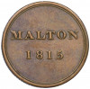 Токен 1 фартинг 1815 года Великобритания (Малтон)