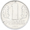 1 пфенниг 1960 года Восточная Германия (ГДР)