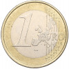 1 евро 2002 года J Германия