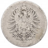 1 марка 1874 года E Германия